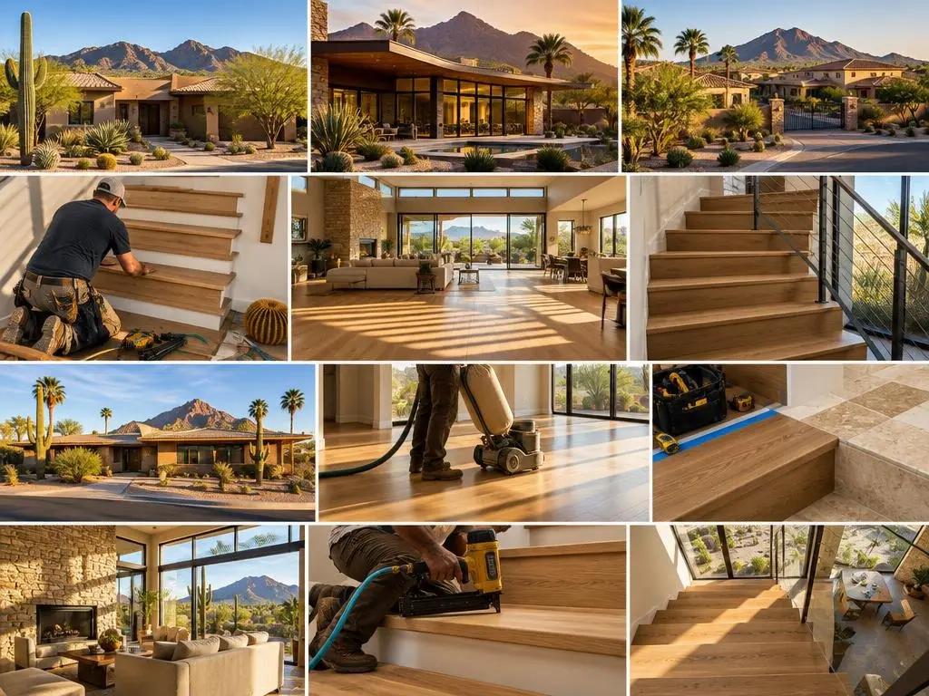 Hardwood Stairs in Scottsdale, AZ